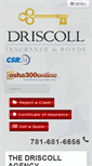 Mobile Screenshot of driscollagency.com
